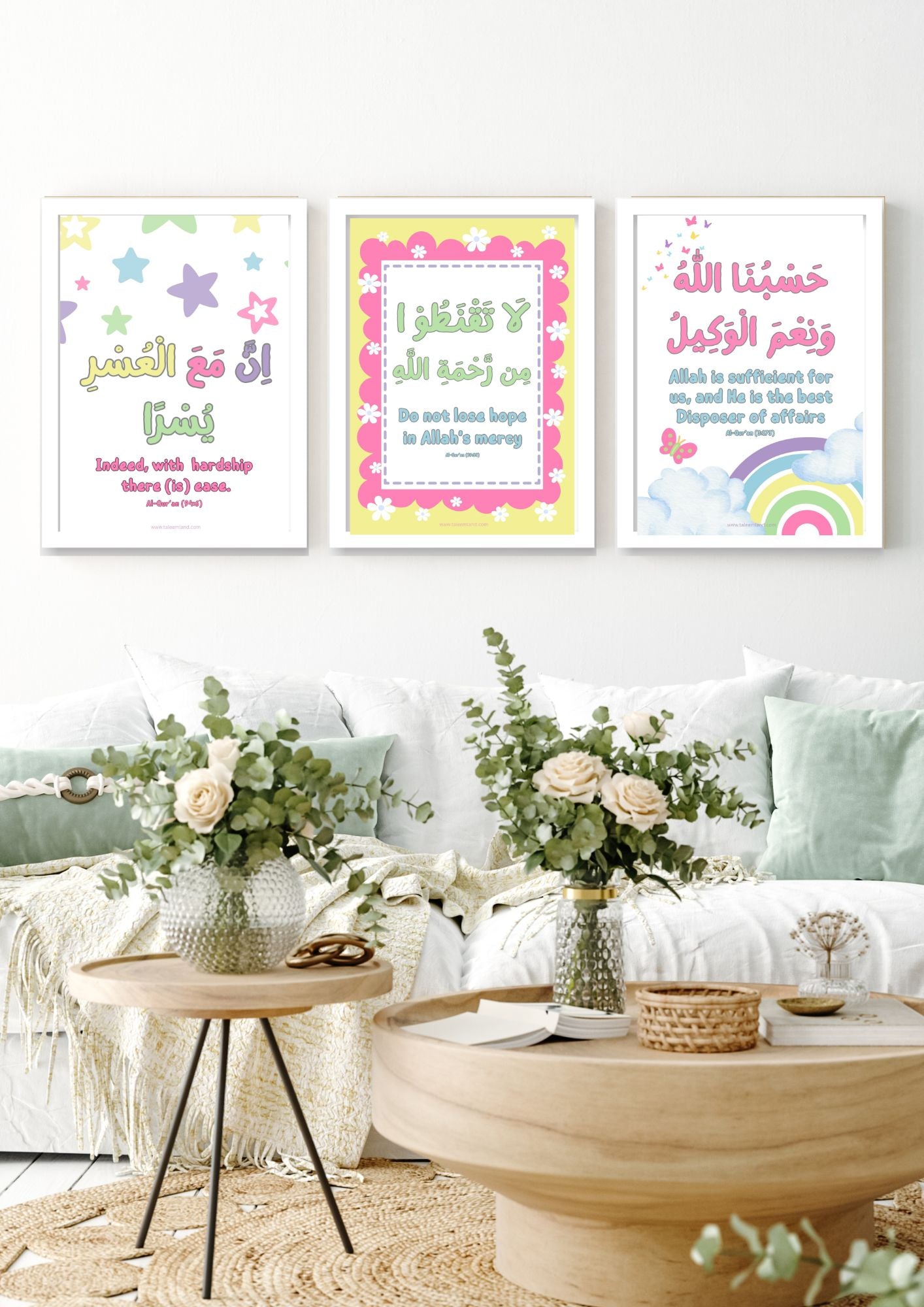 Trust, Hope & Ease (Set of 3)